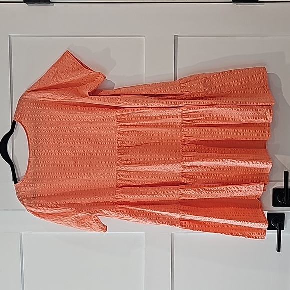 A New Day. Like new Salmon color mini dress with pockets Size XXL - Picture 3 of 7